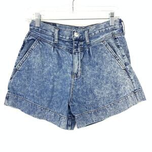 American Eagle Outfitters Shorts Women's Size 2 Denim High Rise Front Pockets